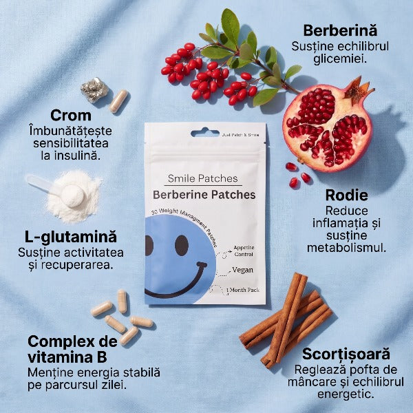 Smile Patches Plasturi cu berberină