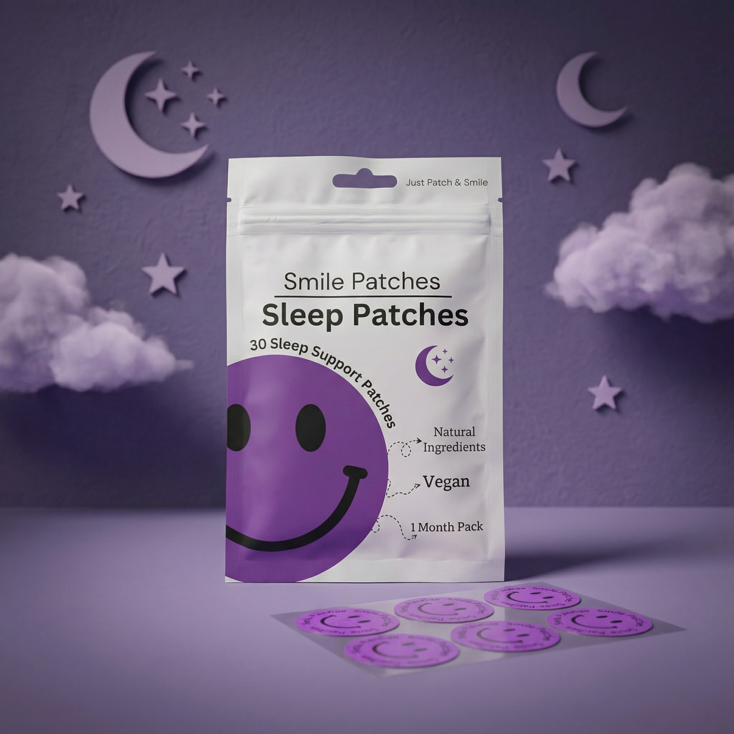 Smile Patches Plasturi pentru somn – Magneziu
