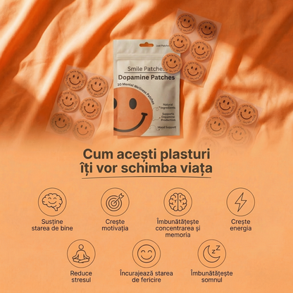 Smile Patches Plasturi cu dopamină