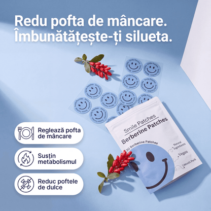 Smile Patches Plasturi cu berberină