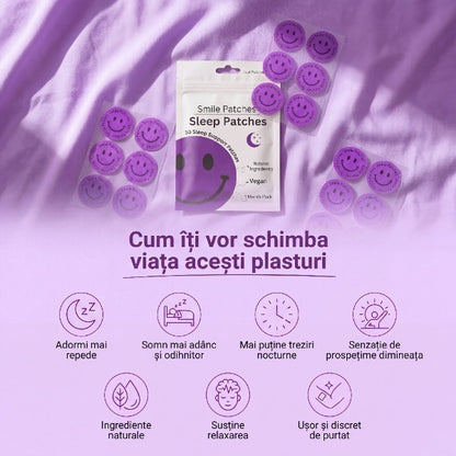 Smile Patches Plasturi pentru somn – Magneziu