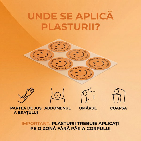 Smile Patches Plasturi cu dopamină