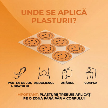 Smile Patches Plasturi cu dopamină