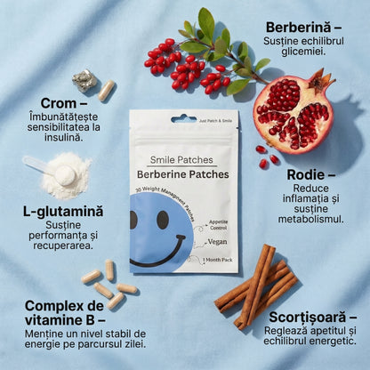 Smile Patches Plasturi cu berberină