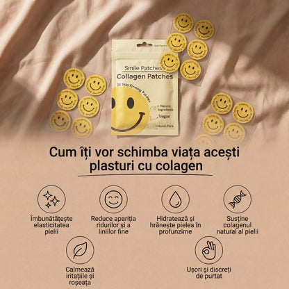 Smile Patches Plasturi cu colagen