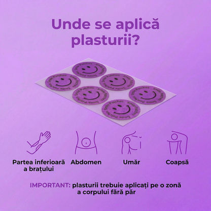 Smile Patches Plasturi pentru somn – Magneziu